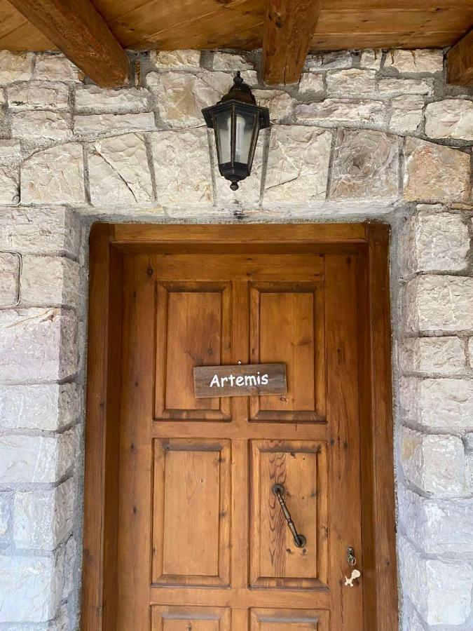 Ferienwohnung Mezonetes Helmos Ano Lousoi Exterior foto